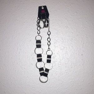 Earrings and necklace